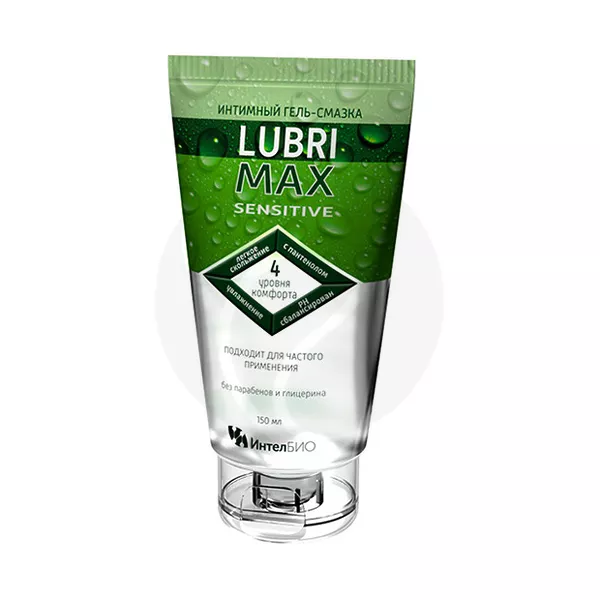 Изображение товара Lubrimax Sensitive гель-смазка, 150мл Изображение товара Lubrimax Sensitive гель-смазка, 150мл