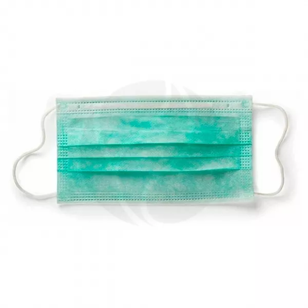 Маска медицинская трехслойная одноразовая, №10