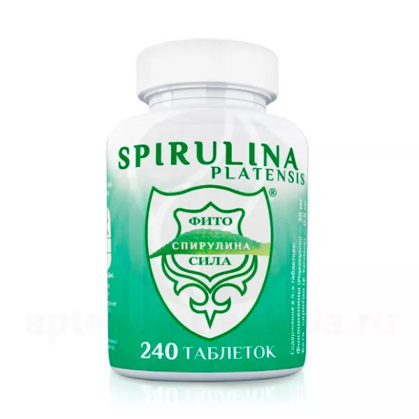Спирулина Фитосила таблетки, №240