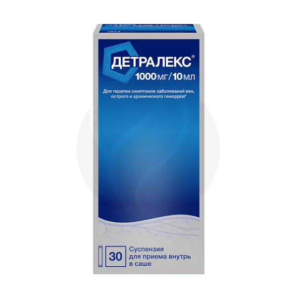 Изображение товара Детралекс суспензия 1000мг/10мл для приема внутрь