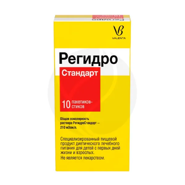 РегидроСтандарт порошок д/пригот. р-ра д/приема внутрь, 4,36г №10 ФайнФудс