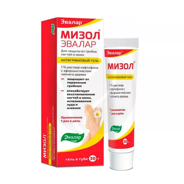 Эвалар Мизол гель д/наружн. прим., 30г