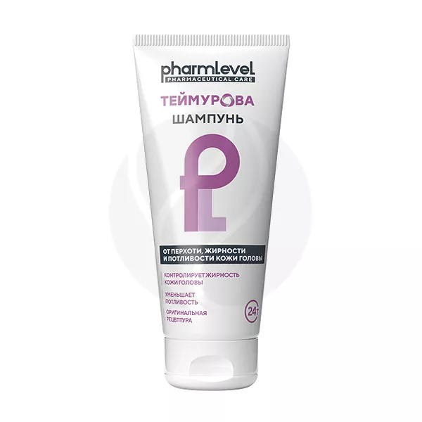 Изображение товара Теймуров шампунь от перхоти жирности и потливости 200 мл Изображение товара Теймуров шампунь от перхоти жирности и потливости 200 мл