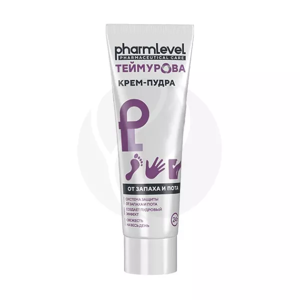 Изображение товара Теймурова крем-пудра 50мл для запаха и пота, подсушивающая и освежающая