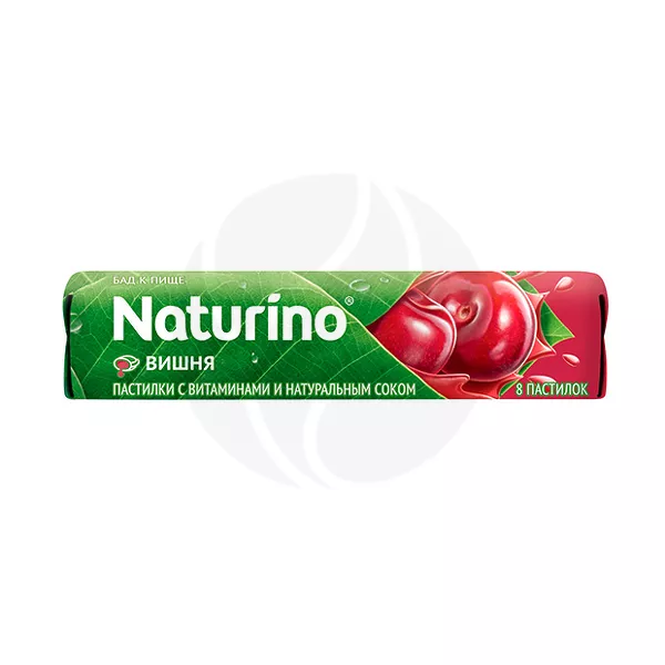 Изображение товара Naturino пастилки вишня с витаминами и натуральным соком, 33,6г Изображение товара Naturino пастилки вишня с витаминами и натуральным соком, 33,6г