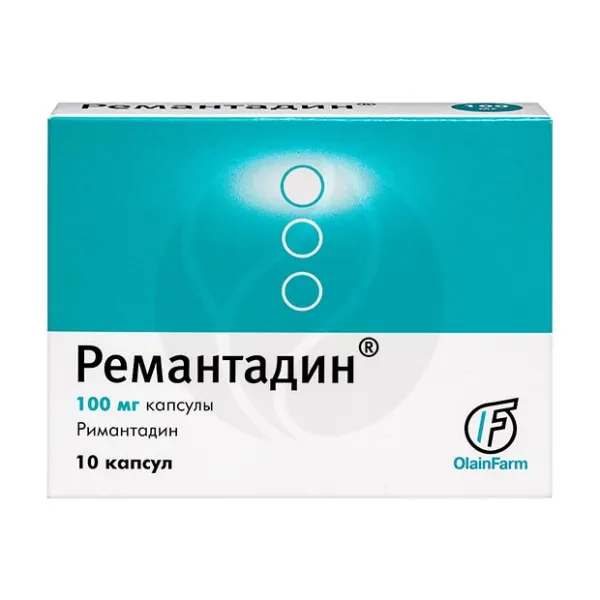 Изображение товара Ремантадин капсулы 100мг №10 для профилактики и лечения гриппа