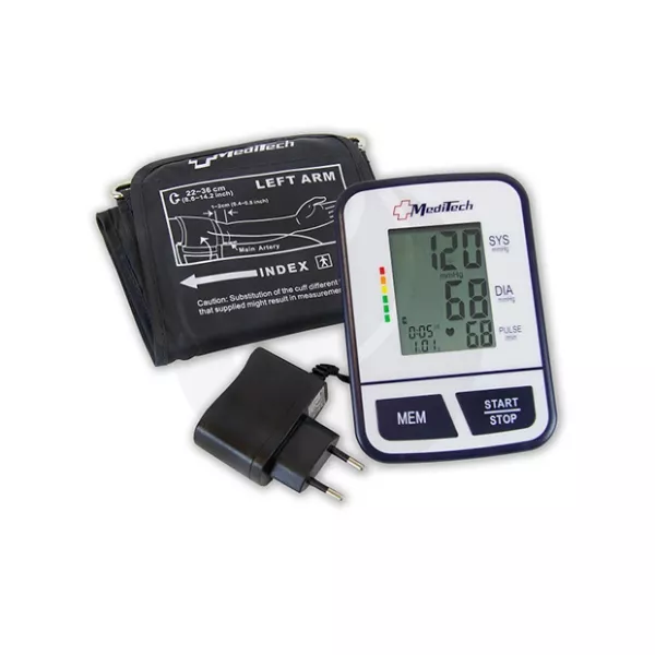 Изображение товара Автоматический тонометр MediTech МТ-30 с адаптером и манжетой 22-36 см