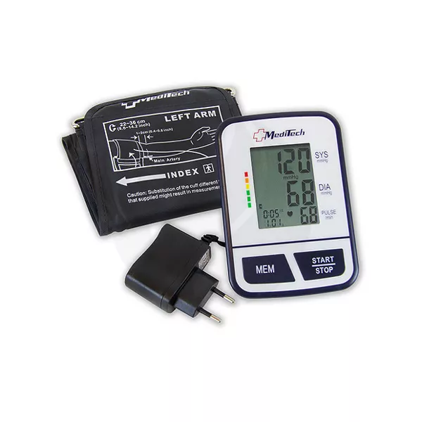 Изображение товара МедиТек МТ-30 автоматический тонометр с адаптером и манжетой 22-36 см