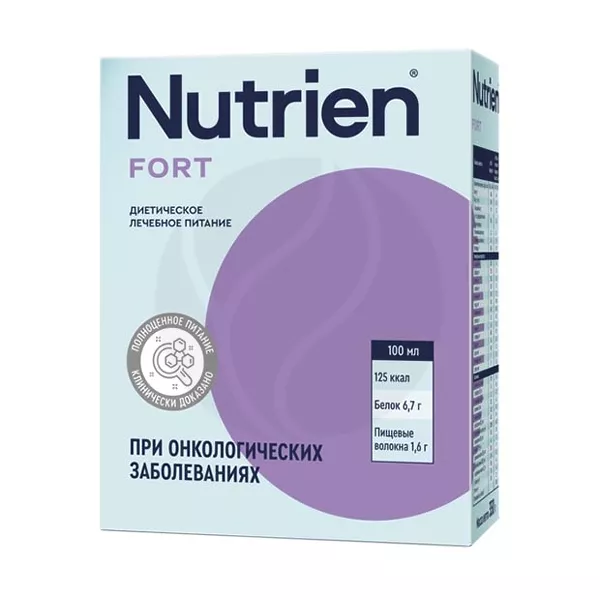 Изображение товара Лечебное питание Nutrien Fort при онкологических заболеваниях Изображение товара Лечебное питание Nutrien Fort при онкологических заболеваниях