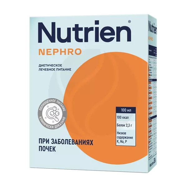 Изображение товара Nutrien Nephro Сухое лечебное питание при заболеваниях почек, 350г Изображение товара Nutrien Nephro Сухое лечебное питание при заболеваниях почек, 350г