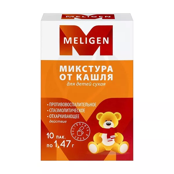 Изображение товара Сухая микстура от кашля для детей порошок для приготовления раствора Изображение товара Сухая микстура от кашля для детей порошок для приготовления раствора