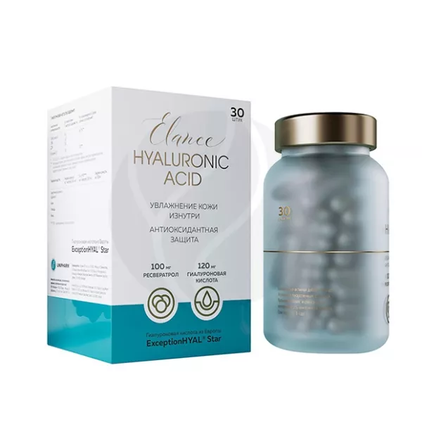 Эланс Гиалуроновая кислота капсулы, №30