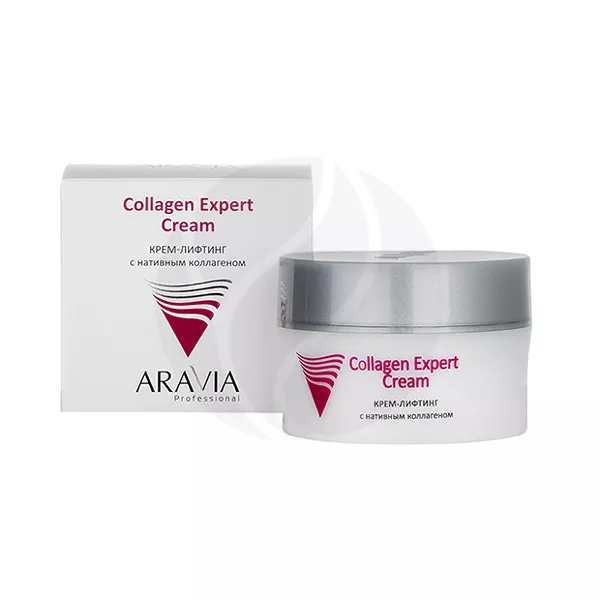 Изображение товара Aravia Professional крем-лифтинг для лица с нативным коллагеном, 50мл Изображение товара Aravia Professional крем-лифтинг для лица с нативным коллагеном, 50мл