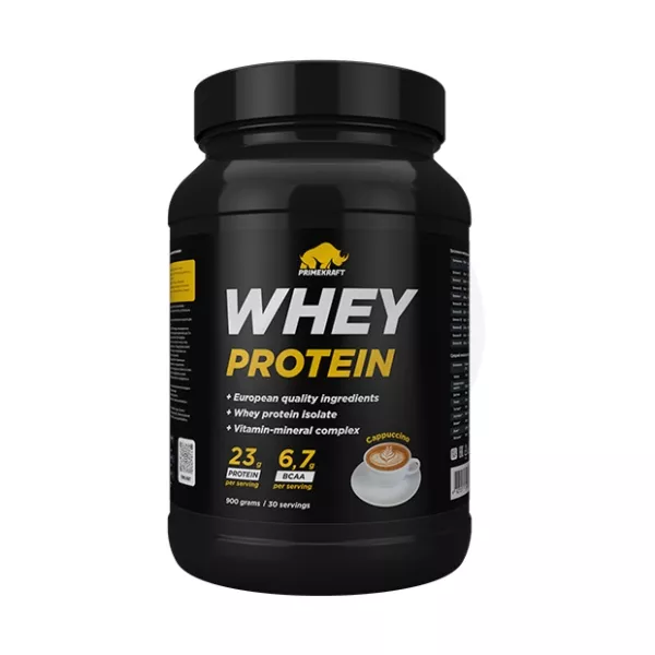 Primekraft Протеин сывороточный со вкусом капучино, 900г