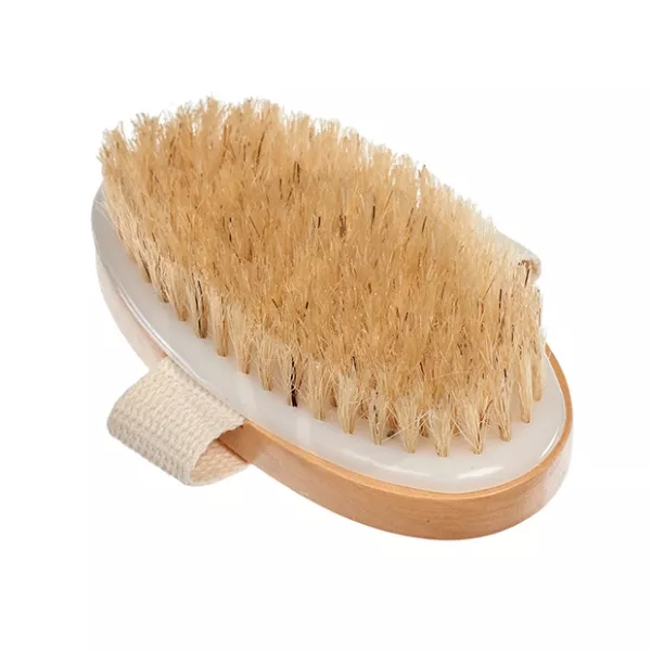 Изображение товара Bradex щетка для массажа сухого из чайного дерева с щетиной кабана для тела