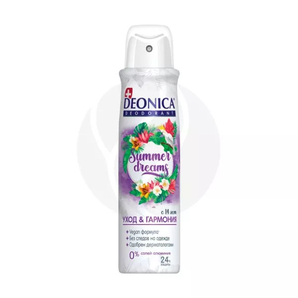 Изображение товара Deonica Summer Dreams дезодорант-спрей, 150мл