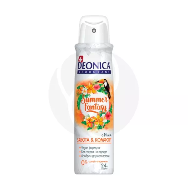 Изображение товара Deonica Summer Fantasy дезодорант-спрей, 150мл