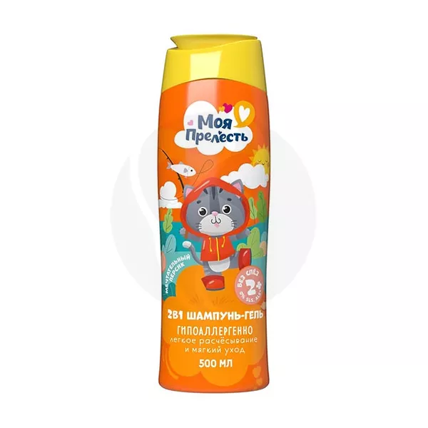 Изображение товара Моя Прелесть шампунь-гель 2в1 для детей Персиковый нектар 500мл