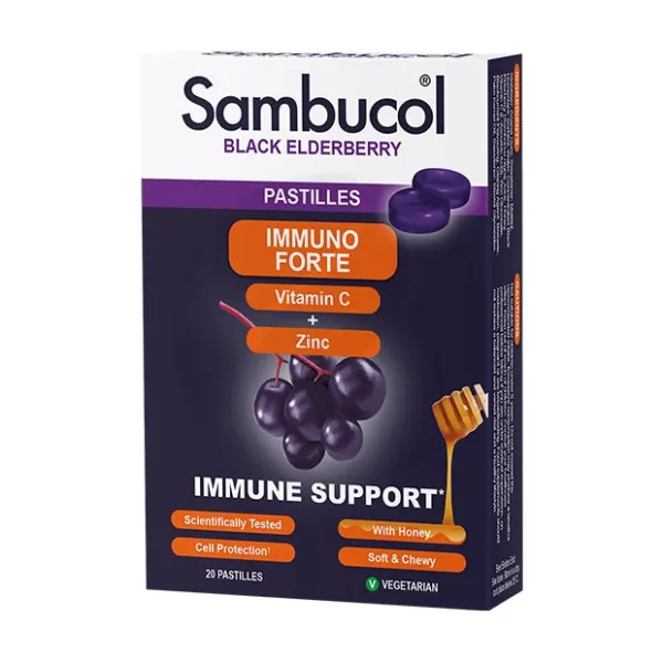 Sambucol Иммуно форте пастилки, №20