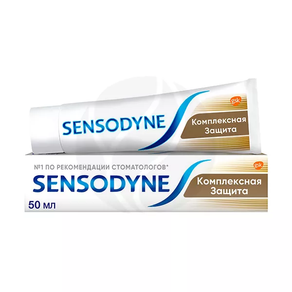 Изображение товара Зубная паста Sensodyne Комплексная защита Изображение товара Зубная паста Sensodyne Комплексная защита