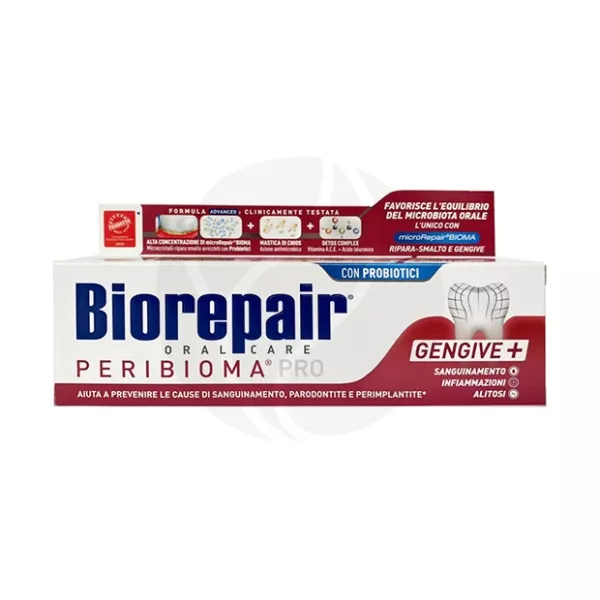 Изображение товара Зубная паста Biorepair Peribioma с гидроксиапатитом, 75 мл для здоровья полости рта