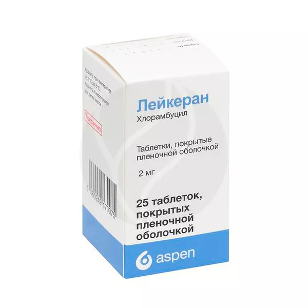 Изображение товара Лейкеран таблетки покрытые пленочной оболочкой 2мг 25 шт для онкологии Изображение товара Лейкеран таблетки покрытые пленочной оболочкой 2мг 25 шт для онкологии