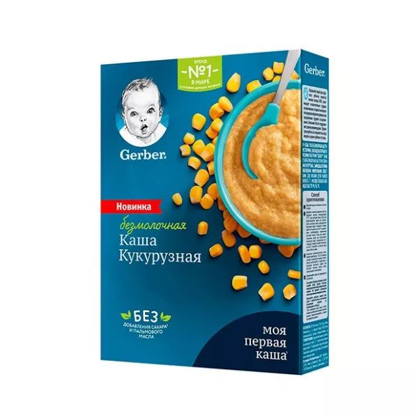 Gerber Безмолочная кукурузная каша, 180г