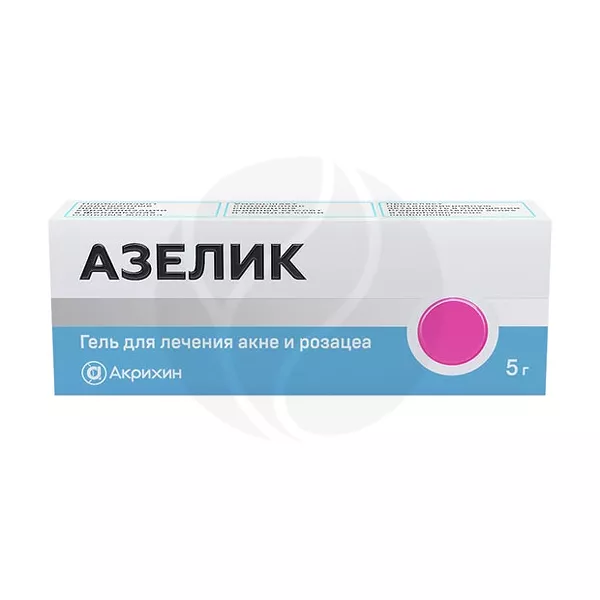 Изображение товара Гель Азелик 15% для лечения акне и розацеа, противовоспалительный эффект Изображение товара Гель Азелик 15% для лечения акне и розацеа, противовоспалительный эффект