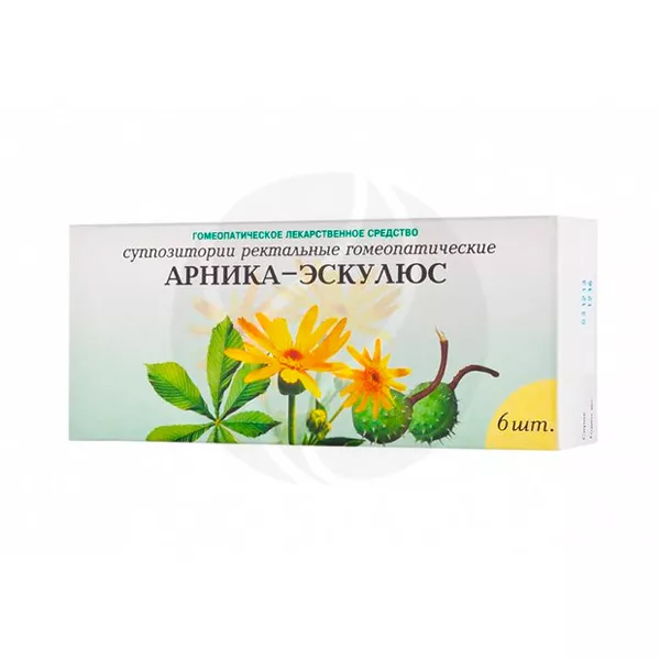 Изображение товара Арника Эскулюс суппозитории рект., №6