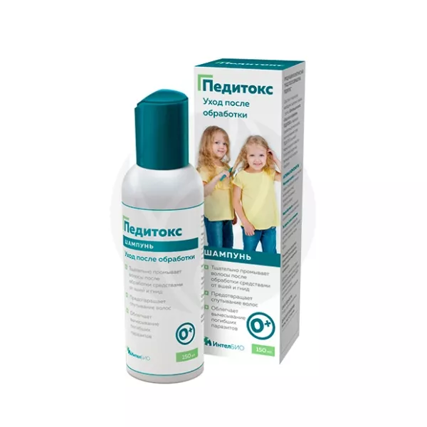 Изображение товара Педитокс шампунь Уход после обработки 150мл для детей и взрослых