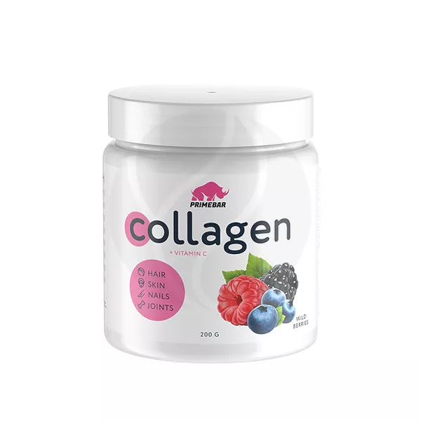 Изображение товара Primekraft Primebar коллаген порошок со вкусом лесных ягод, 200г