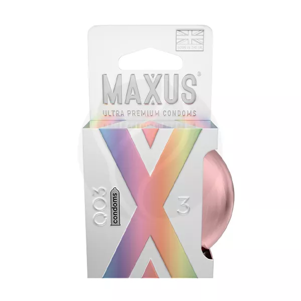 Изображение товара Maxus 003 презервативы экстремально тонкие, 3шт Изображение товара Maxus 003 презервативы экстремально тонкие, 3шт