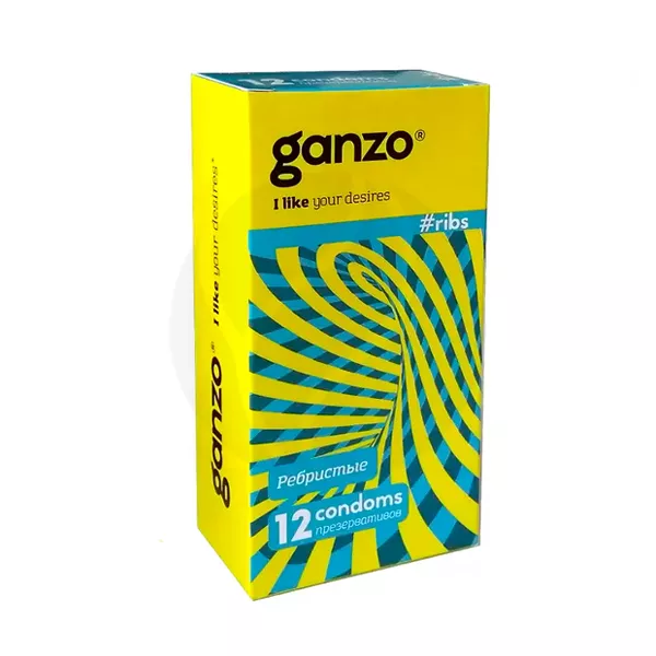 Изображение товара Ganzo Ribs презервативы ребристые №12 с силиконовой смазкой Изображение товара Ganzo Ribs презервативы ребристые №12 с силиконовой смазкой