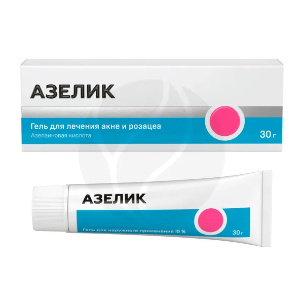 Азелик гель д/наружн. прим. 15%, 30г