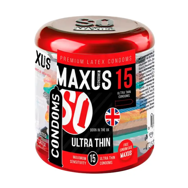 Изображение товара Maxus Sensitivity ультратонкие презервативы №15 для максимальной чувствительности