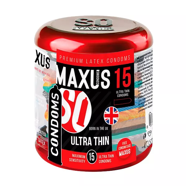 Изображение товара Maxus Sensitive ультратонкие презервативы №15 для максимальных ощущений Изображение товара Maxus Sensitive ультратонкие презервативы №15 для максимальных ощущений