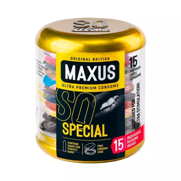 Изображение товара Maxus Special презервативы точечно-ребристые №15 для максимальной стимуляции
