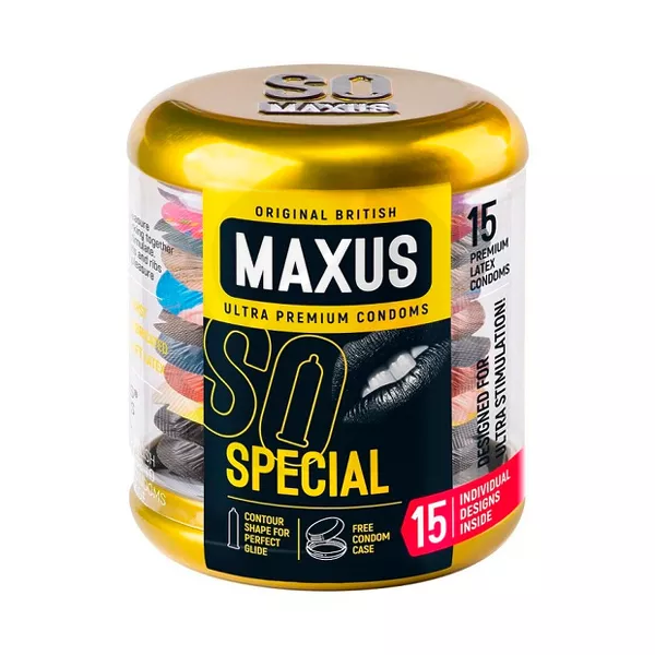 Изображение товара Maxus Special презервативы точечно-ребристые №15 для максимальной стимуляции