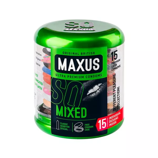 Maxus Mixed презервативы микс-набор, №15