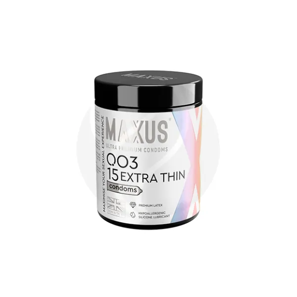 Изображение товара Maxus 003 экстремально тонкие презервативы 15 шт. для высокой чувствительности
