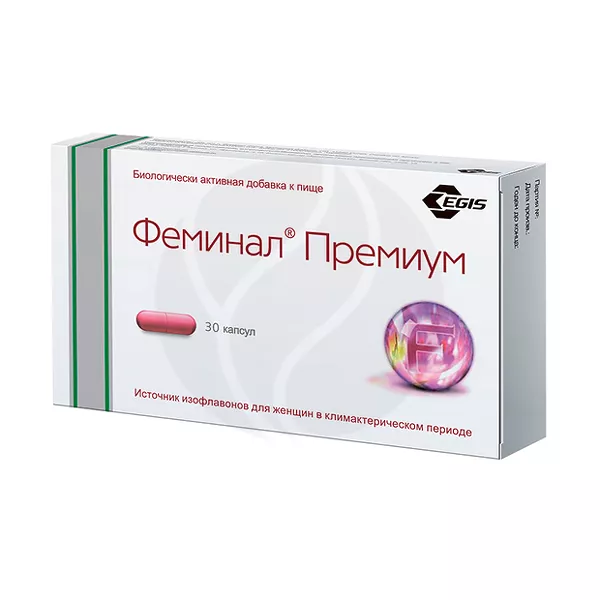 Изображение товара Феминал Премиум капсулы, №30 Изображение товара Феминал Премиум капсулы, №30