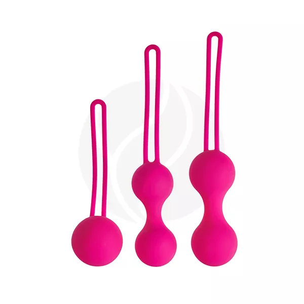 Изображение товара Набор вагинальных шариков Shrink Orbs фуксия для укрепления мышц и удовольствия Изображение товара Набор вагинальных шариков Shrink Orbs фуксия для укрепления мышц и удовольствия