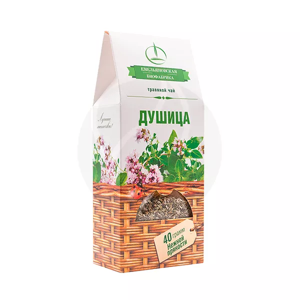 Изображение товара Напиток чайный травяной Душица, 40г Изображение товара Напиток чайный травяной Душица, 40г