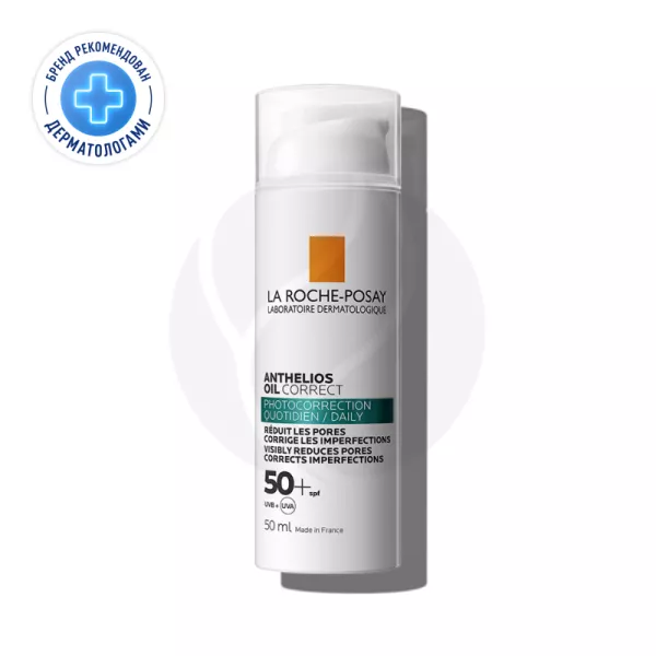Изображение товара La Roche-Posay Anthelios  солнцезащитный крем-гель для жирной, проблемной кожи лица, склонной к прыщам SPF 50+, 50мл