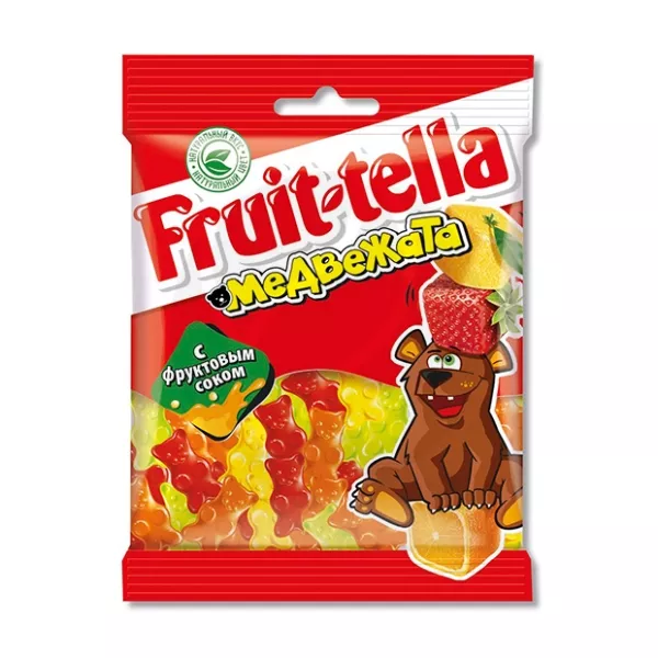Изображение товара Fruittella Медвежата мармелад , 70г Изображение товара Fruittella Медвежата мармелад , 70г