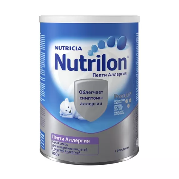 Изображение товара Nutrilon Пепти Аллергия сухая смесь 0+ месяцев 800 г - гипоаллергенное питание для малышей
