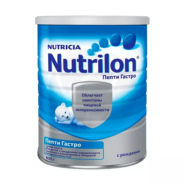 Изображение товара Nutrilon Пепти Гастро сухая смесь (0+), 800г Изображение товара Nutrilon Пепти Гастро сухая смесь (0+), 800г