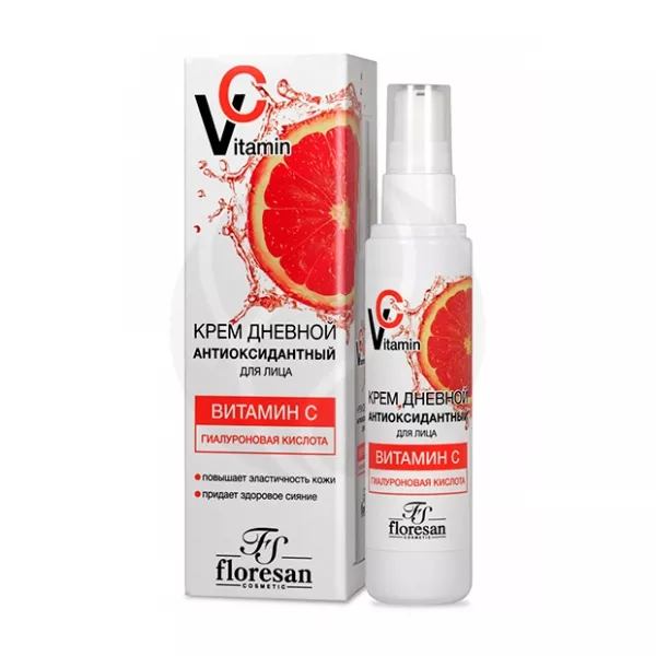 Изображение товара Floresan Vitamin C крем для лица дневной антиоксидантный, 75мл