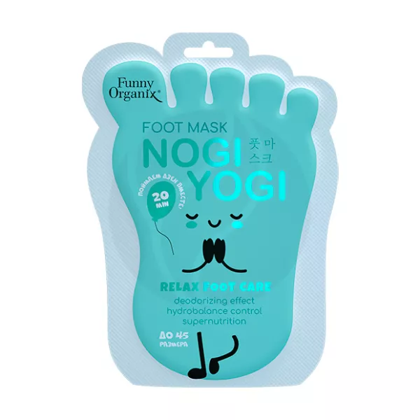 Изображение товара Маска-носочки для ног Funny Organix ультрасмягчающая 40г домашний уход