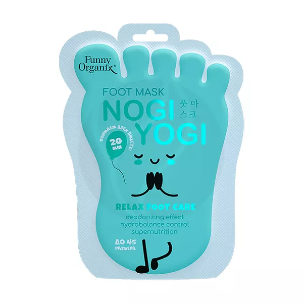 Изображение товара Funny Organix Ультрасмягчающая маска-носочки для ухода за кожей ног, 40г